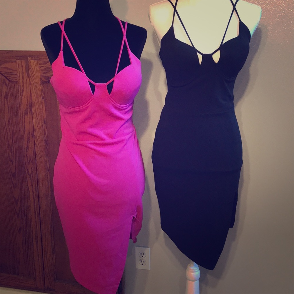 Asymmetrical dress